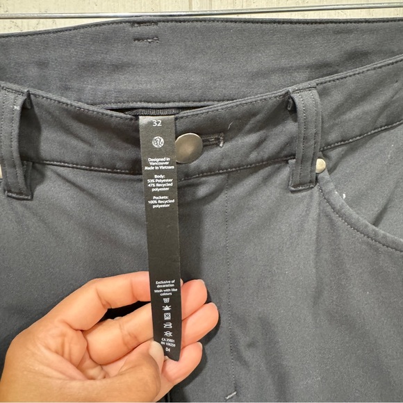 lululemon athletica Men's Dark Gray Slim pants - Picture 2 of 7
